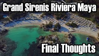 Grand Sirenis Riviera Maya AllInclusive  Everything You Need To Know amp Final Thoughts  ParoDeeJay [upl. by Mairb445]