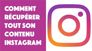 Comment récupérer tout son contenu Instagram messages supprimés conversations photos vidéos [upl. by Kant479]