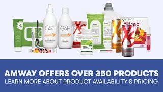 Amway Offers Over 350 Products  Amway [upl. by Hannavas243]