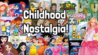 Editing Childhood Nostalgic Cartoons Early 2000s2010s some 90s [upl. by Rehtse]