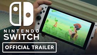 Nintendo Switch OLED Model  Official Announcement Trailer [upl. by Arayc410]