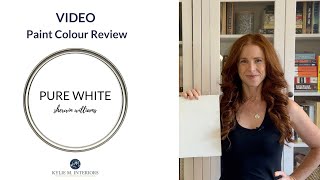 Paint Colour Review Sherwin Williams Pure White SW 7005 [upl. by Charleton]