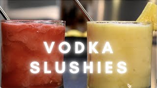 FROZEN VODKA SLUSHY RECIPE  Callan Cooks [upl. by Hylton]