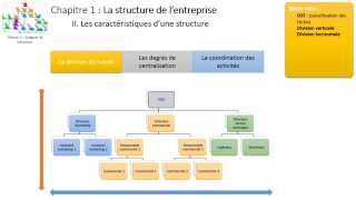 Thème 3  Chapitre 1  La structure de lentreprise [upl. by Beaner]