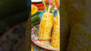 Elote Mexicos Famous Grilled Street Corn shorts [upl. by Eniluj]