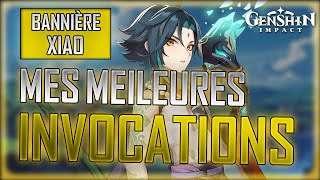 MES MEILLEURES INVOCATIONS SUR LA BANNIÈRE DE XIAO  GENSHIN IMPACT  Spuffi [upl. by Yenobe]