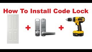 How to Install Digital Code Lock [upl. by Ived192]