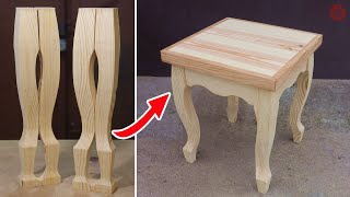 Incredible Woodworking Projects Simplest and Easiest Creative Smart Craft  Build Perfect Wood Chair [upl. by Electra221]