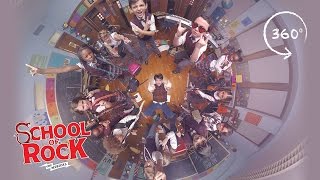 SCHOOL OF ROCK The Musical – “You’re in the Band” 360 Video [upl. by Einalam514]