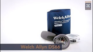 Welch Allyn DS66 Sphygmomanometer Product Overview [upl. by Imefulo]