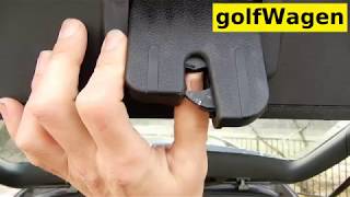 VW Golf wagon tailgate problem button [upl. by Merta]