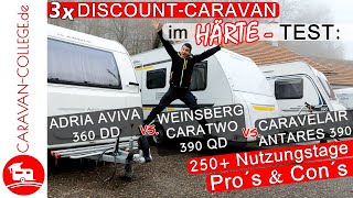 TEST Wohnwagen CARAVELAIR ANTARES 390  DAS INTERIEUR I Teil 4 [upl. by Acemahs]