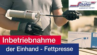 Einhand Fettpresse Tutorial [upl. by Frida]