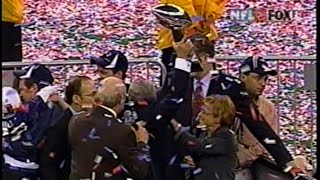 SUPERBOWL XXXVI post game and Trophy [upl. by Ennyl976]