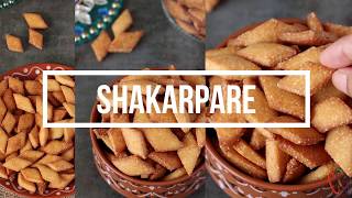 Shankarpali  Shakarpara Recipe  Diwali Snack [upl. by Nyrehtak589]