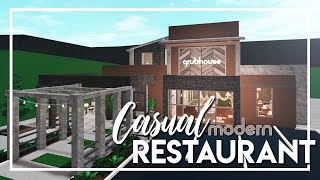 Welcome to Bloxburg Casual Modern Restaurant [upl. by Maryly445]