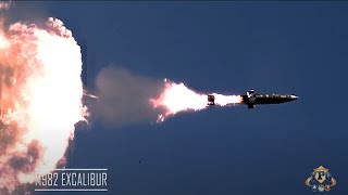 Excalibur Round Precision Hit From 65 kilometers at US Army Yuma Proving Ground [upl. by Assenab93]