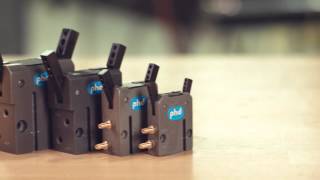 Series GRA Parallel amp Series GRV Angular Pneumatic Micro Grippers [upl. by Bust]