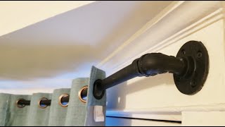 Curved Bay Curtain Rod  DIY [upl. by Raimundo]