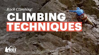 Rock Climbing Climbing Techniques [upl. by Madelaine]