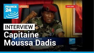 Guinée  Le capitaine Moussa Dadis Camara réagit aux sanctions annoncées par la France • FRANCE 24 [upl. by Artamas]