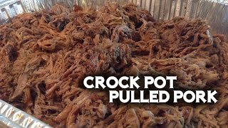 How to make Pulled Pork in a Crock Pot [upl. by Nahtnanhoj]