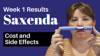 Saxenda Week 1 Results Cost Side Effects  Liraglutide vlog [upl. by Savanna871]