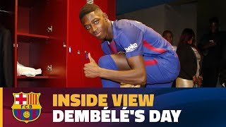 BEHIND THE SCENES 24 hours with Ousmane Dembélé [upl. by Esilana]