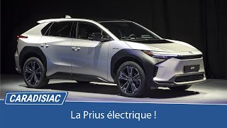 Toyota bZ4X  la Prius de lère électrique [upl. by Aicenev]