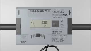 Diehl Metering Sharky 775 varmemåler [upl. by Enilkcaj]