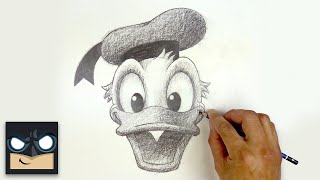 How To Draw Donald Duck  Sketch Saturday [upl. by Sikleb900]