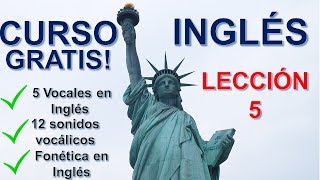 EL MEJOR CURSO DE INGLES GRATIS Aprende Inglés Ya Leccion 5 [upl. by Klockau]