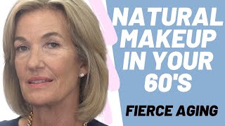 Natural Makeup In Your 60s What to do With Hooded Eyes 🎀 Fierce Aging with Nikol Johnson [upl. by Cini523]