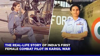 Gunjan Saxena The RealLife Story Of Indias First Female Combat Pilot in Kargil War [upl. by Llieno]