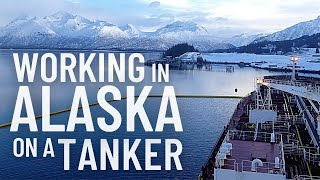 WORKING IN ALASKA ON AN OIL TANKER  LIFE AT SEA [upl. by Vargas127]