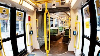 Ride on a Melbourne E class Tram  December 2021 [upl. by Belier]