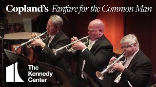 Copland Fanfare for the Common Man  National Symphony Orchestra [upl. by Lanam]