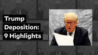 REVEALED Trump’s hidden video deposition in Trump University fraud case [upl. by Gearard115]