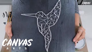 DIY Easy String Art for Beginners [upl. by Ylremik]