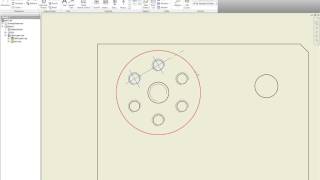 UNI2004 Inventor  Drawing Annotate Centerlines and Center Marks [upl. by Winna371]