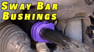 How To Replace Sway Bar Bushings [upl. by Witcher927]