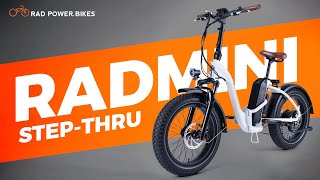 RadMini StepThru 2 Electric Folding Bike  Live Small Ride Big [upl. by Reginauld]