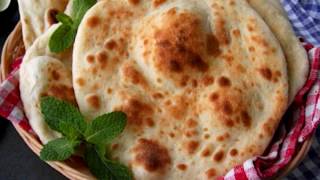 চুলায় তৈরী নান রুটি  Bangladeshi Plain NanTanduri Ruti  Tawa Naan Roti without Tandoor [upl. by Attenod635]