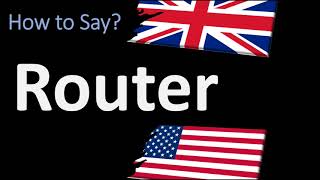 How to Pronounce Router CORRECTLY [upl. by Salomie]