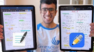 Goodnotes vs Notability BEST iPad Notetaking App 2020 🔥 [upl. by Eesac]