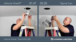 Lithonia Lighting ® OneUp™ Easy Installation Video [upl. by Aciamaj727]