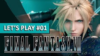 IL EST ENFIN LÀ   Final Fantasy VII REMAKE  LETS PLAY FR 1 [upl. by Maice653]