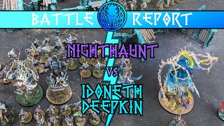 Nighthaunt vs Idoneth Deepkin  Age of Sigmar  2000 Point Battle Report [upl. by Ardy]