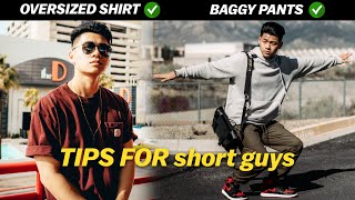 STYLE TIPS FOR short guys  Short Guy Fashion [upl. by Andaira]