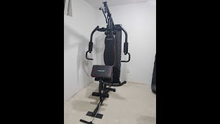 All in one home gym machine assembly  multi station [upl. by Atsira]